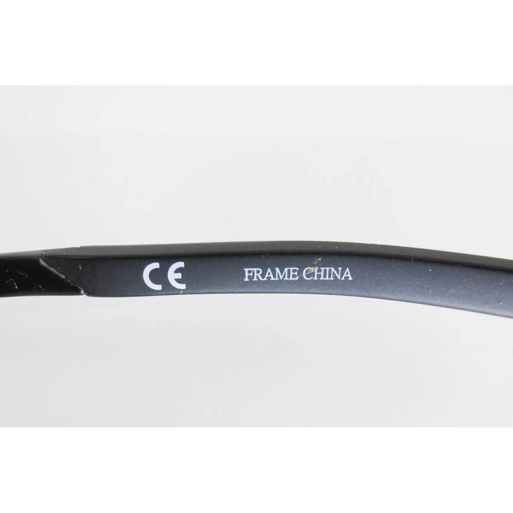 Nike 7283 001 Black Square Eyeglasses Frames 52-16-145 Full Rim Mens Womens